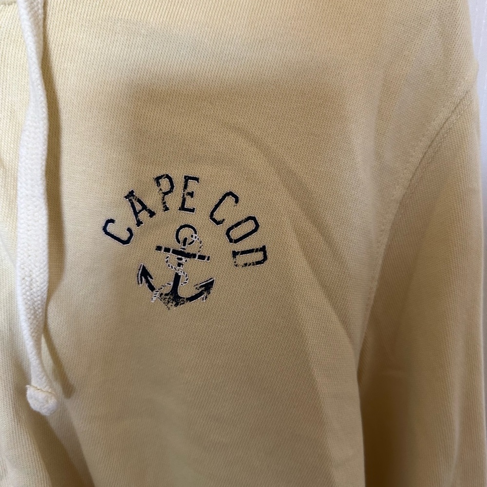 Cuffy’s Yellow Zip Hoodie - Picture 2 of 5